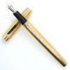 Jinhao 155 Gold Lacquered Fountain Pen, Fine Nib -Noodlers Store DSCN0034