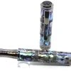 Monteverde Regatta Abalone Shell Limited Edition Rollerball Pen, Gunmetal 1 Monteverde Regatta Abalone Shell Limited Edition Rollerball Pen, Gunmetal -Noodlers Store DSCN0223