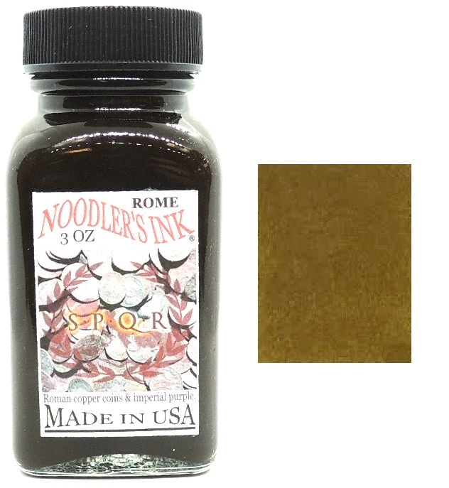 Noodlers Fountain Pen Ink Bottle - Rome 3 Noodlers Fountain Pen Ink Bottle - Rome