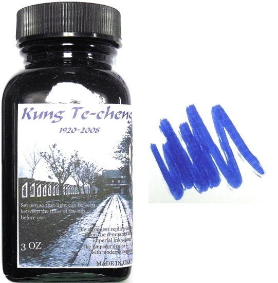 Noodlers Fountain Pen Ink Bottle - Kung Te-Cheng 3 Noodlers Fountain Pen Ink Bottle - Kung Te-Cheng