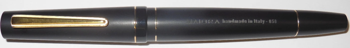 Maiora Impronte, Matte Black, Oversized Fountain Pen, Fine Nib 4 Maiora Impronte, Matte Black, Oversized Fountain Pen, Fine Nib - Image 2