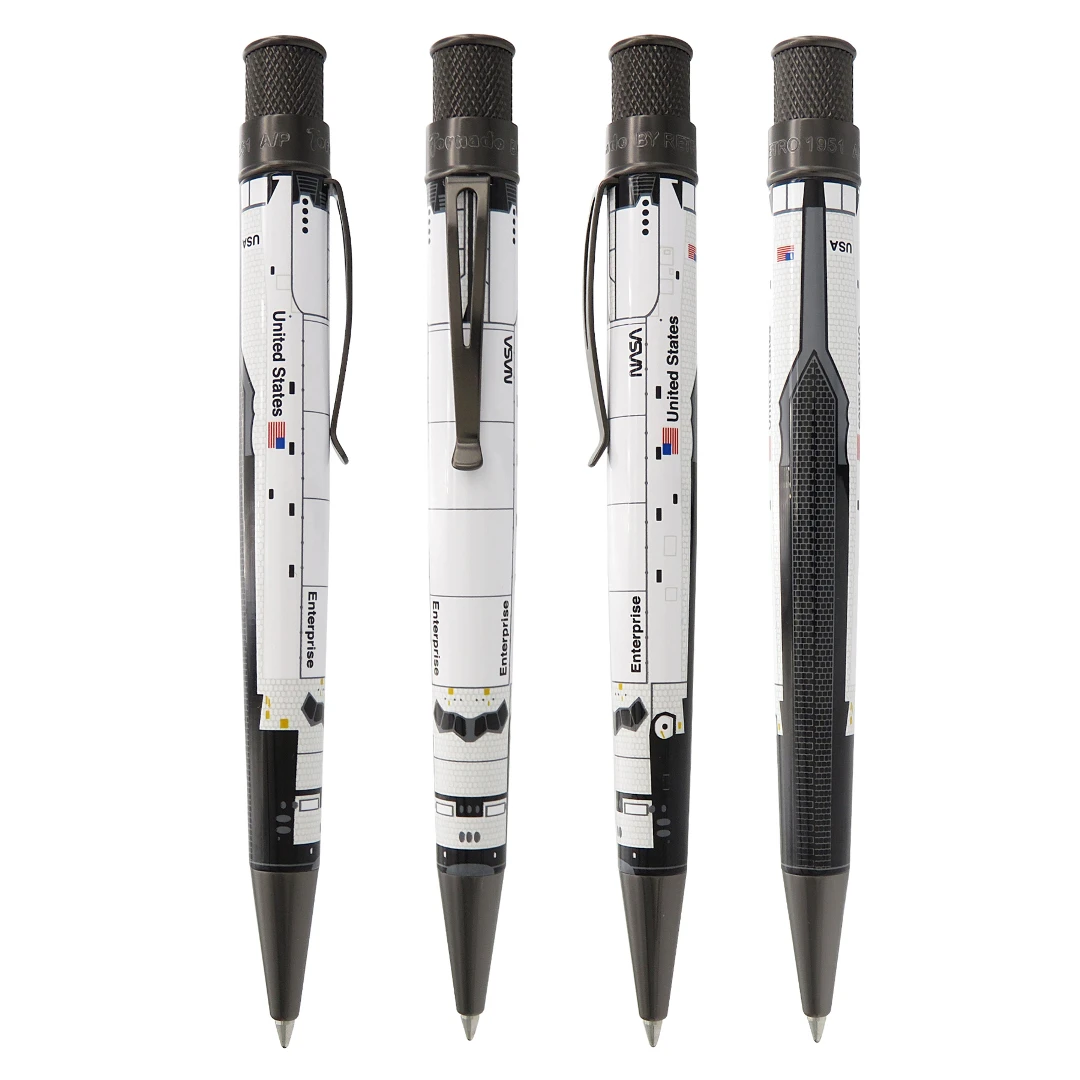 Retro 51 Limited Edition Tornado Rollerball Pen, Enterprise Shuttle 4 Retro 51 Limited Edition Tornado Rollerball Pen, Enterprise Shuttle - Image 2
