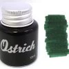Ostrich Fountain Pen Ink Bottle, 18ml, Green Emerald 2 Ostrich Fountain Pen Ink Bottle, 18ml, Green Emerald -Noodlers Store GreenEmerald