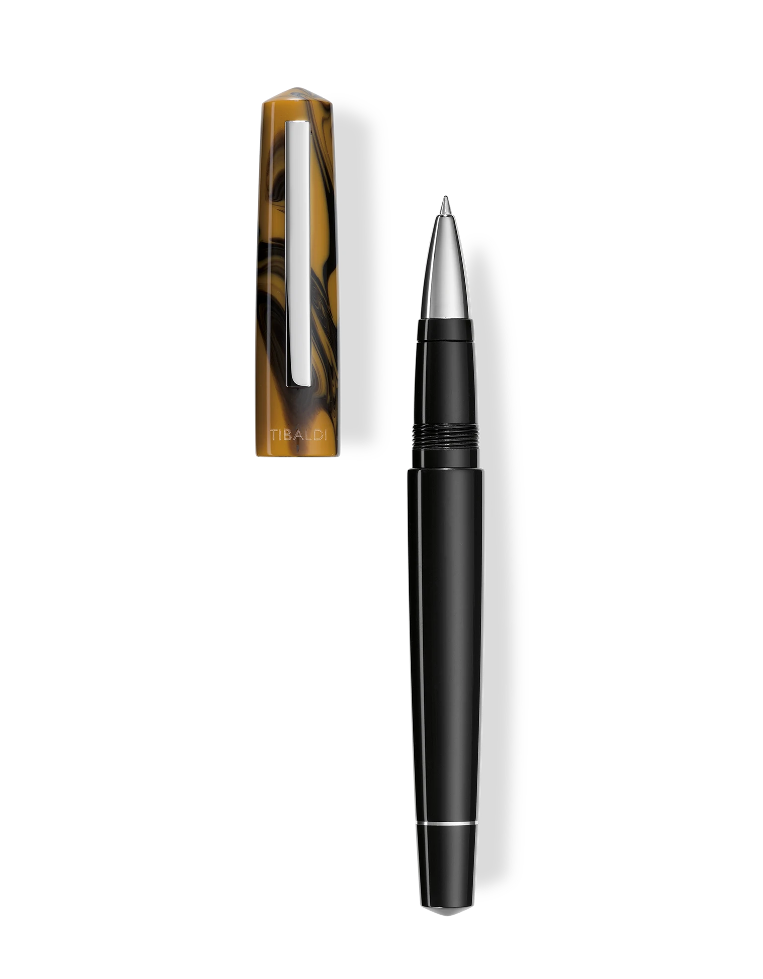 Tibaldi Infrangibile Chrome Yellow Rollerball Pen 3 Tibaldi Infrangibile Chrome Yellow Rollerball Pen