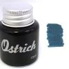 Ostrich Fountain Pen Ink Bottle, 18ml, Lake Baikal Blue Green 2 Ostrich Fountain Pen Ink Bottle, 18ml, Lake Baikal Blue Green -Noodlers Store LakeBaikal