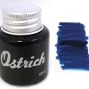 Ostrich Fountain Pen Ink Bottle, 18ml, Love The Sea Blue 2 Ostrich Fountain Pen Ink Bottle, 18ml, Love The Sea Blue -Noodlers Store LoveCheSea