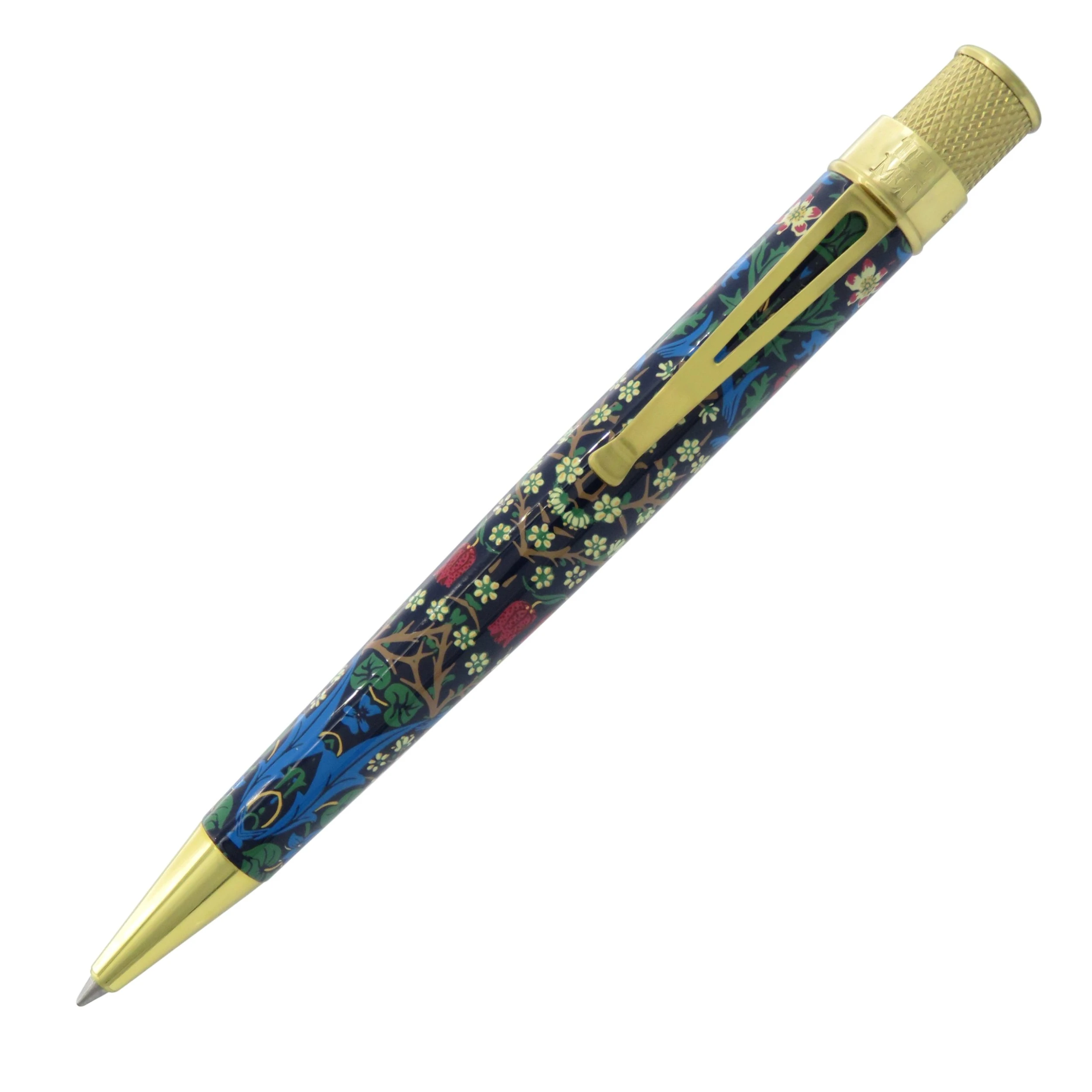 Retro 51 Metropolitan Museum Of Art Rollerball Pen, William Morris's Blackthorn 3 Retro 51 Metropolitan Museum Of Art Rollerball Pen, William Morris's Blackthorn