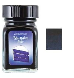 Monteverde 30ml Fountain Pen Ink Bottle, Sweet Life, Blue Velvet Cake