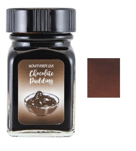 Monteverde 30ml Fountain Pen Ink Bottle, Sweet Life, Chocolate Pudding 3 Monteverde 30ml Fountain Pen Ink Bottle, Sweet Life, Chocolate Pudding