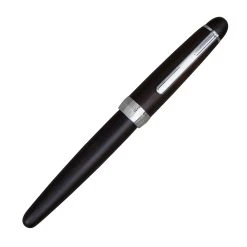 Monteverde Monza Wood Fountain Pen, Ebony, Extra-Fine Nib 5 Monteverde Monza Wood Fountain Pen, Ebony, Extra-Fine Nib -Noodlers Store MonzaIDebonyCapped