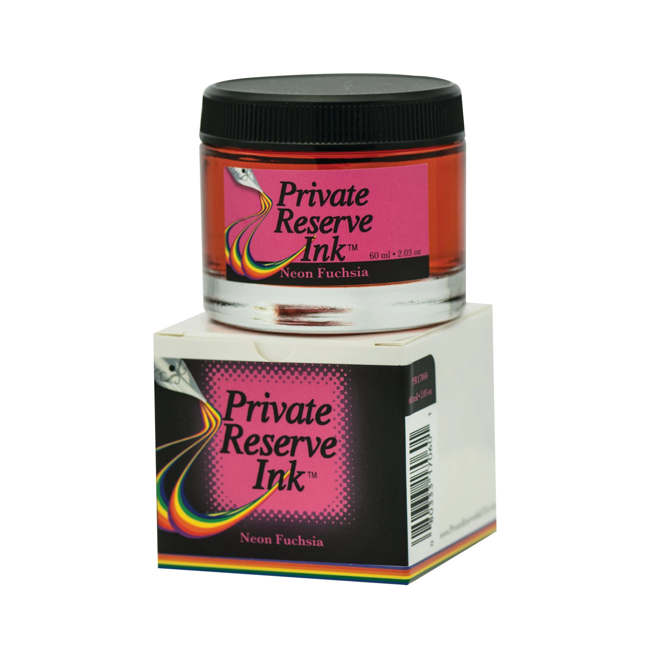 Private Reserve Fountain Pen Ink Bottle, 60ml, Neon Fuchsia 3 Private Reserve Fountain Pen Ink Bottle, 60ml, Neon Fuchsia