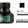 Monteverde 90ml Fountain Pen Ink Bottle, Raven Noir -Noodlers Store Noir Raven