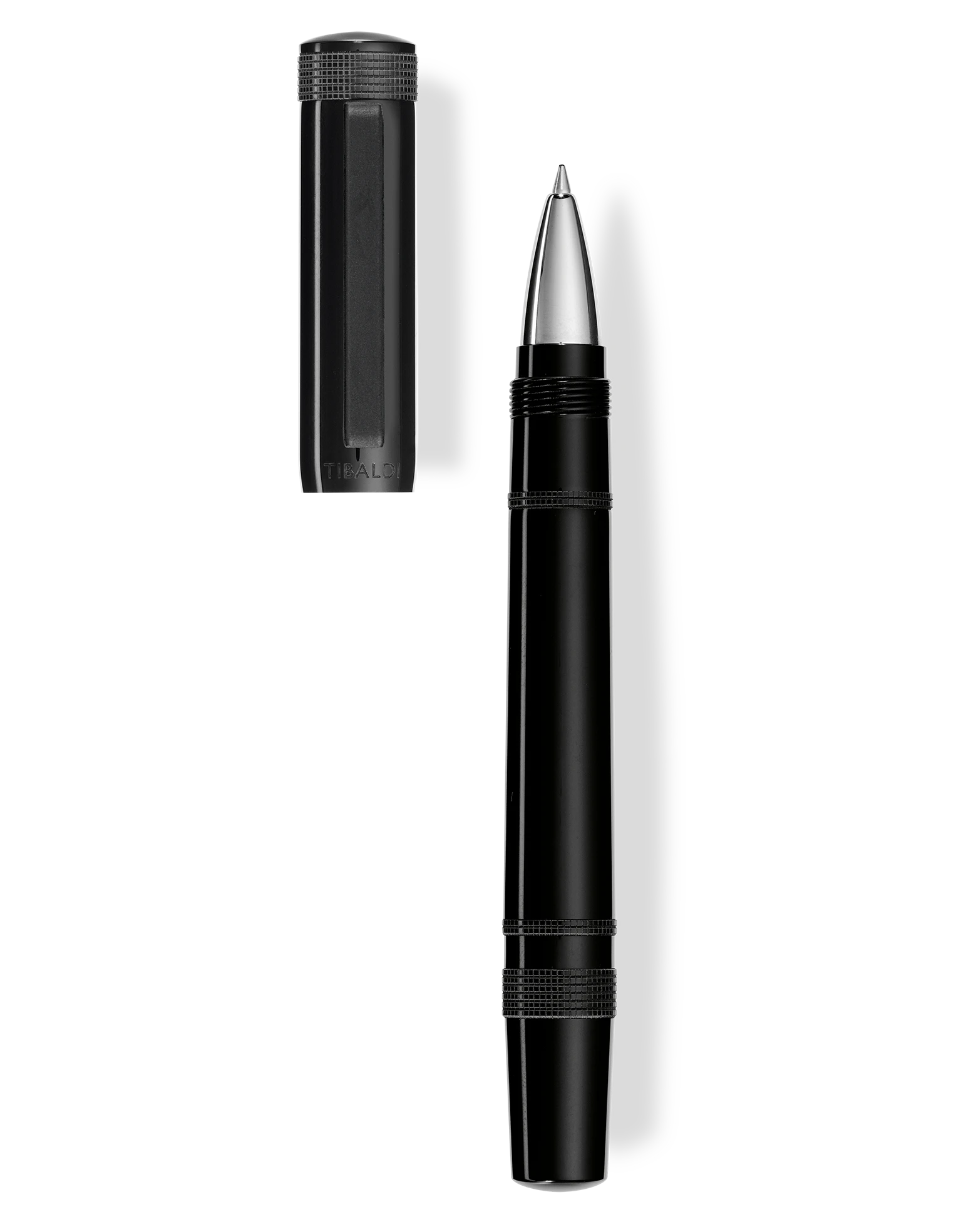 Tibaldi Perfecta Rich Black Rollerball Pen 3 Tibaldi Perfecta Rich Black Rollerball Pen