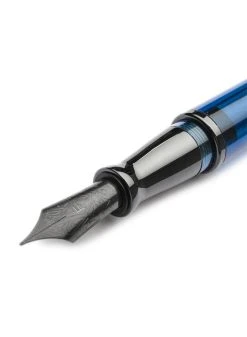 Pineider Avatar UR Demo Black Trim Sky Blue Fountain Pen, Extra Fine 5 Pineider Avatar UR Demo Black Trim Sky Blue Fountain Pen, Extra Fine -Noodlers Store PP3901 440 4