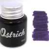 Ostrich Fountain Pen Ink Bottle, 18ml, Purple Amethyst