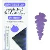 Monteverde International Standard Fountain Pen Ink Cartridges, Purple Mist