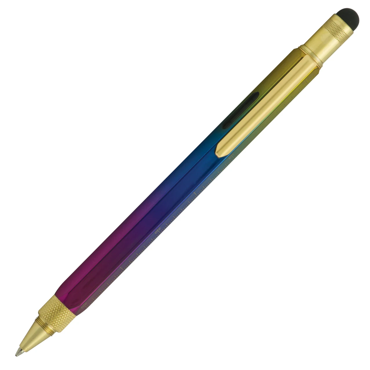 Monteverde 9 In 1 One Touch Tool Ballpoint Pen & Stylus, Rainbow 3 Monteverde 9 In 1 One Touch Tool Ballpoint Pen & Stylus, Rainbow