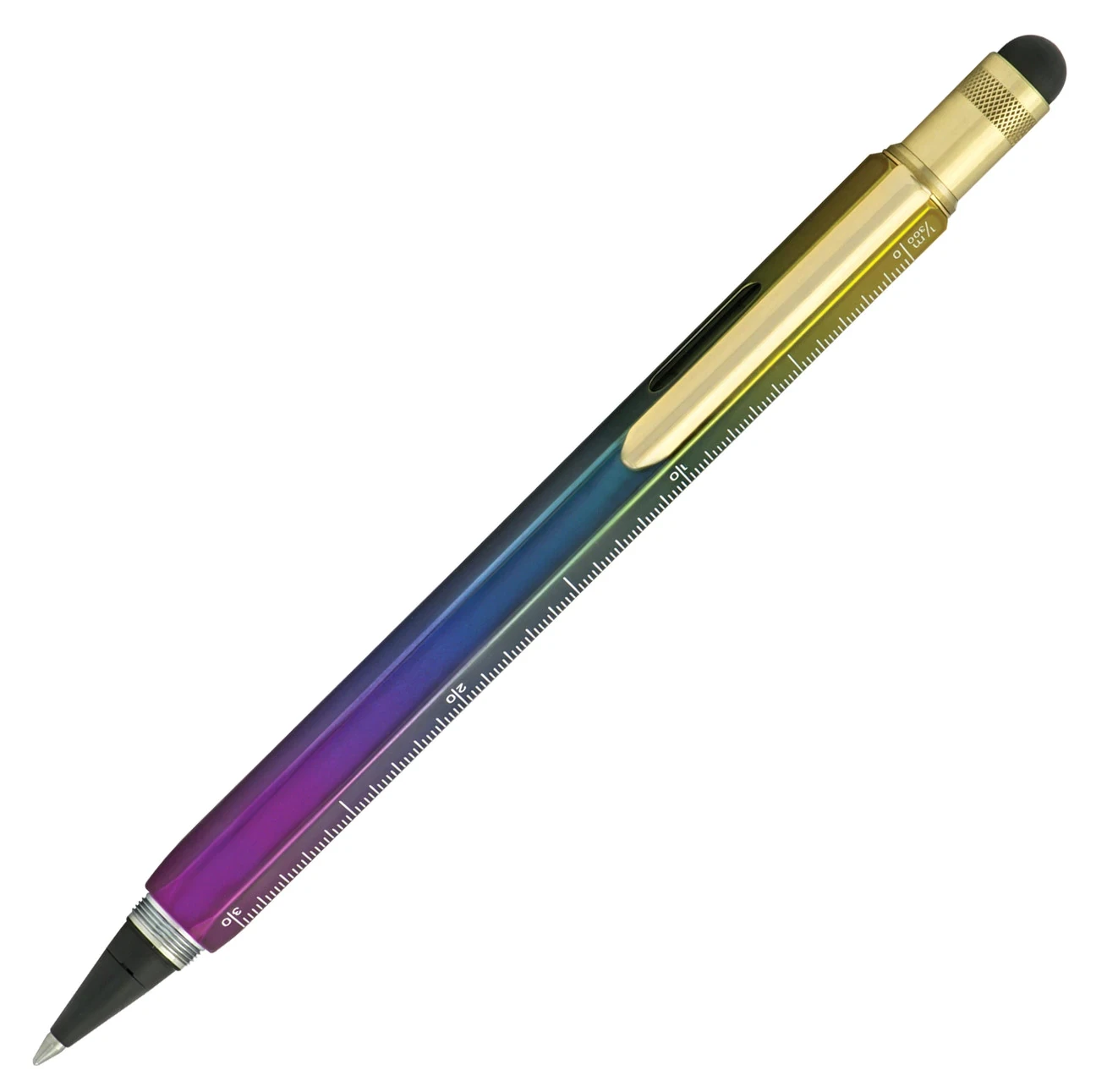Monteverde 9 In 1 One Touch Tool Inkball Rollerball Pen & Stylus, Rainbow 3 Monteverde 9 In 1 One Touch Tool Inkball Rollerball Pen & Stylus, Rainbow
