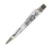 Retro 51 Tornado Vintage Metalsmith Rollerball Pen, Dr Gray 1 Retro 51 Tornado Vintage Metalsmith Rollerball Pen, Dr Gray -Noodlers Store RetroDrGray