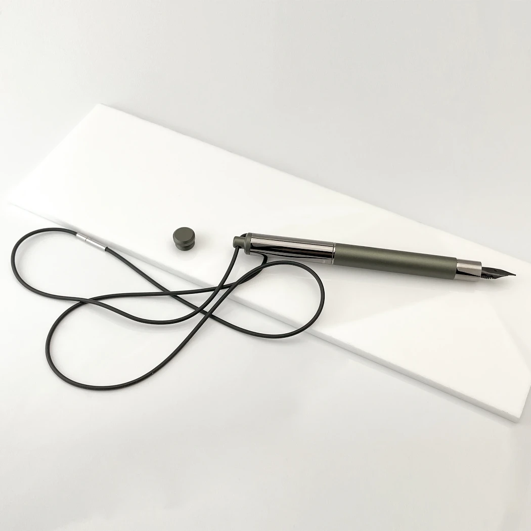 Monteverde Ritma Special Edition Neck Fountain Pen, Olive Green, Flex Nib 3 Monteverde Ritma Special Edition Neck Fountain Pen, Olive Green, Flex Nib