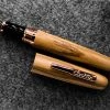Conklin All American Limited Edition Olive Wood Fountain Pen, Rose Gold Trim 1 Conklin All American Limited Edition Olive Wood Fountain Pen, Rose Gold Trim -Noodlers Store Rose