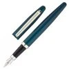 Sheaffer VFM Fountain Pen, Peacock Blue, Medium Nib 2 Sheaffer VFM Fountain Pen, Peacock Blue, Medium Nib -Noodlers Store Sheaffer VFM Peacock FP Open 35309.1629397721