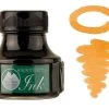 Monteverde 90ml Gemstone Fountain Pen Ink Bottle, Topaz 2 Monteverde 90ml Gemstone Fountain Pen Ink Bottle, Topaz -Noodlers Store Topaz
