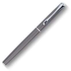 Diplomat Traveller Rollerball Pen, Taupe Grey & Chrome 5 Diplomat Traveller Rollerball Pen, Taupe Grey & Chrome -Noodlers Store TravellertaupegreyClosed