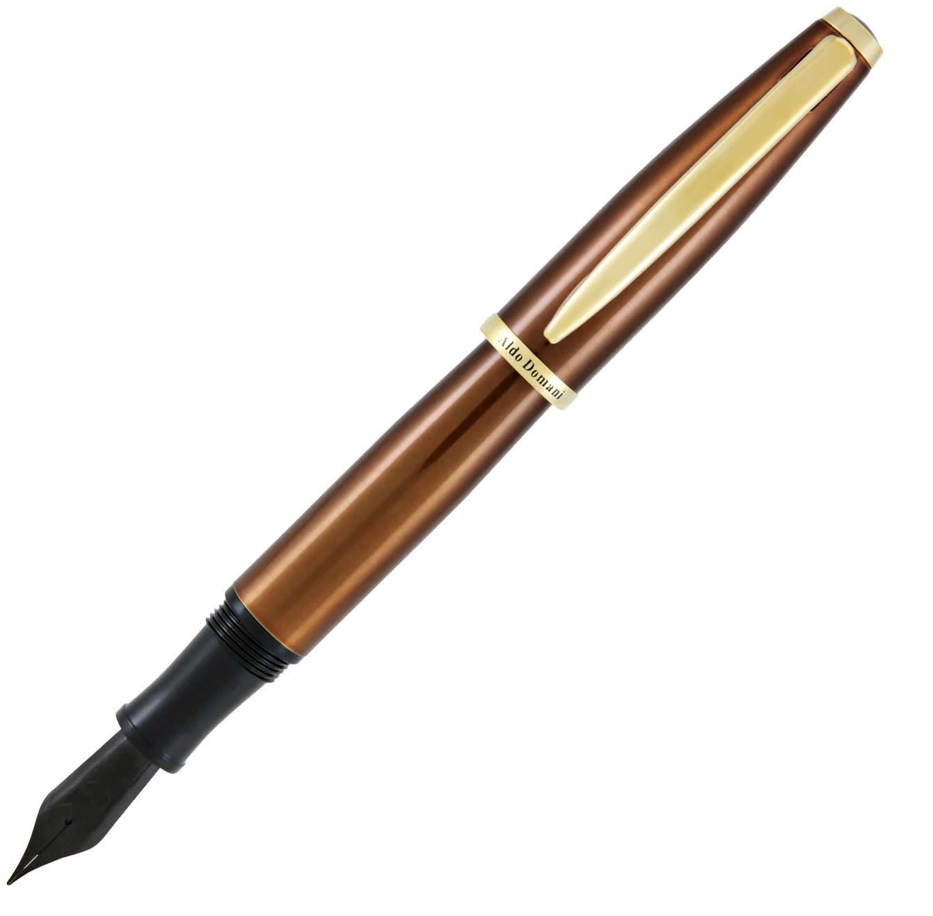 Monteverde Aldo Domani Brown Lacquer Fountain Pen 3 Monteverde Aldo Domani Brown Lacquer Fountain Pen