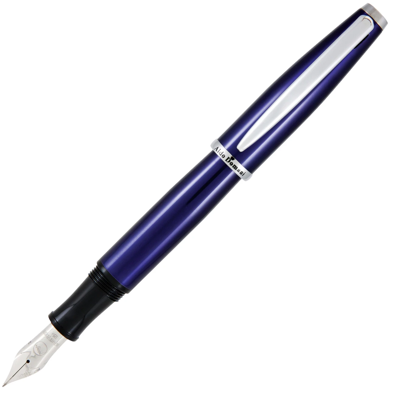 Monteverde Aldo Domani Blue Lacquer Fountain Pen 3 Monteverde Aldo Domani Blue Lacquer Fountain Pen