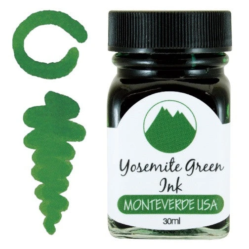 Monteverde 30ml Fountain Pen Ink Bottle, Yosemite Green 3 Monteverde 30ml Fountain Pen Ink Bottle, Yosemite Green