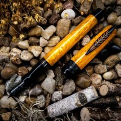 Pineider La Grande Bellezza Rocco Fountain Pen, Yellow -Noodlers Store a3727390 8514 5c03 a233 2bb0f5d950c0