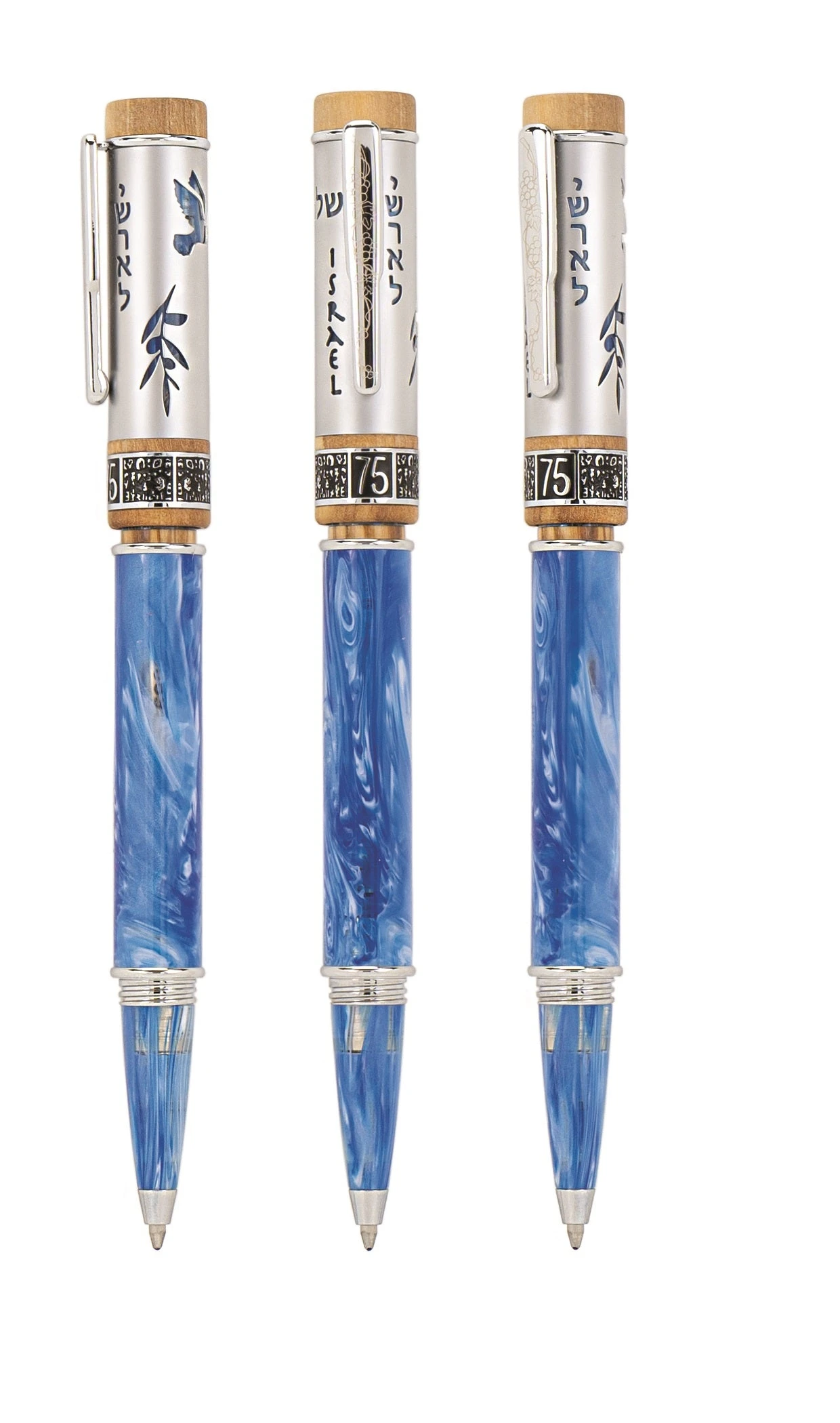 Conklin Israel 75th Anniversary Limited Edition Rollerball Pen 4 Conklin Israel 75th Anniversary Limited Edition Rollerball Pen - Image 2