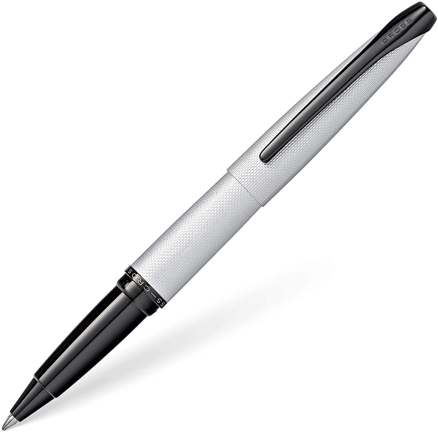 Cross® Cross ATX Rollerball Pen, Brushed Chrome & Black 3 Cross® Cross ATX Rollerball Pen, Brushed Chrome & Black