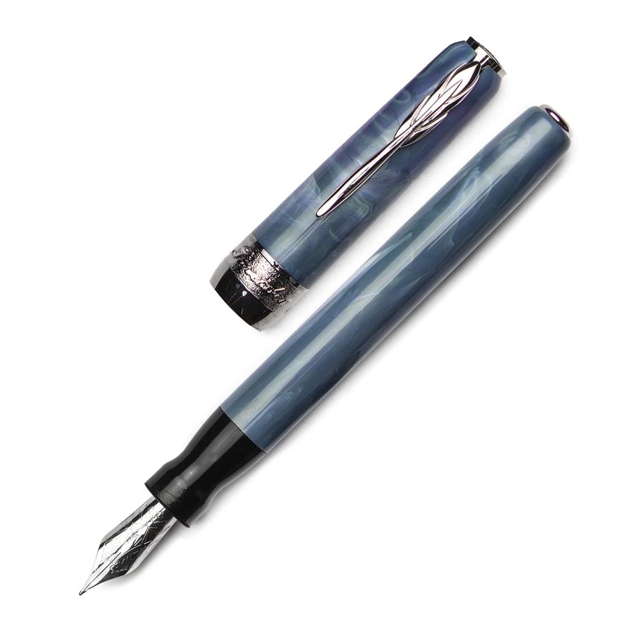 Pineider Full Metal Jacket Fountain Pen, Sugar Paper, Fine Nib 3 Pineider Full Metal Jacket Fountain Pen, Sugar Paper, Fine Nib