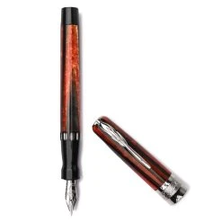 Pineider Arco Firefox Limited Edition Fountain Pen, Medium