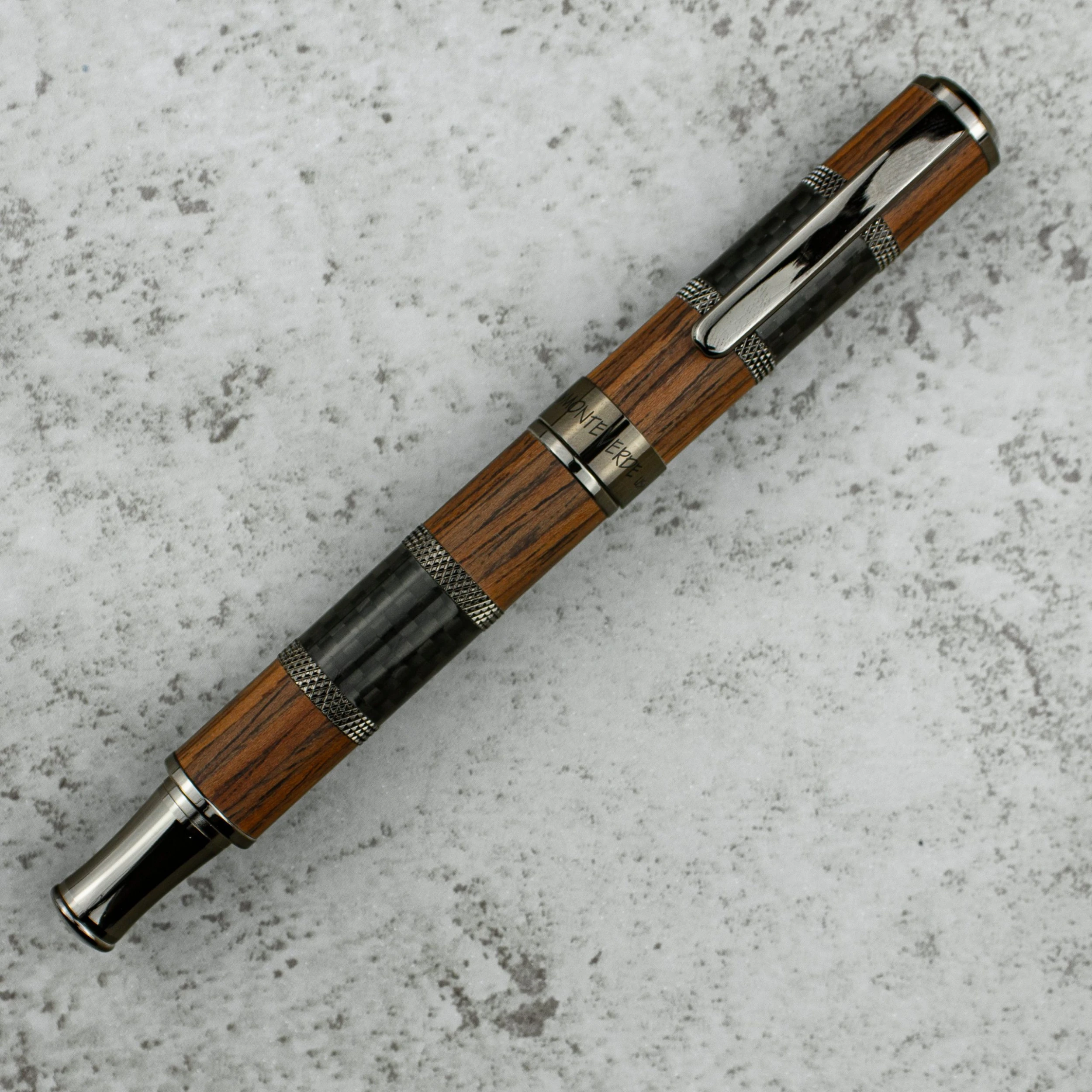 Monteverde Regatta Explorers Limited Edition Rollerball Pen, Walnut 4 Monteverde Regatta Explorers Limited Edition Rollerball Pen, Walnut - Image 2