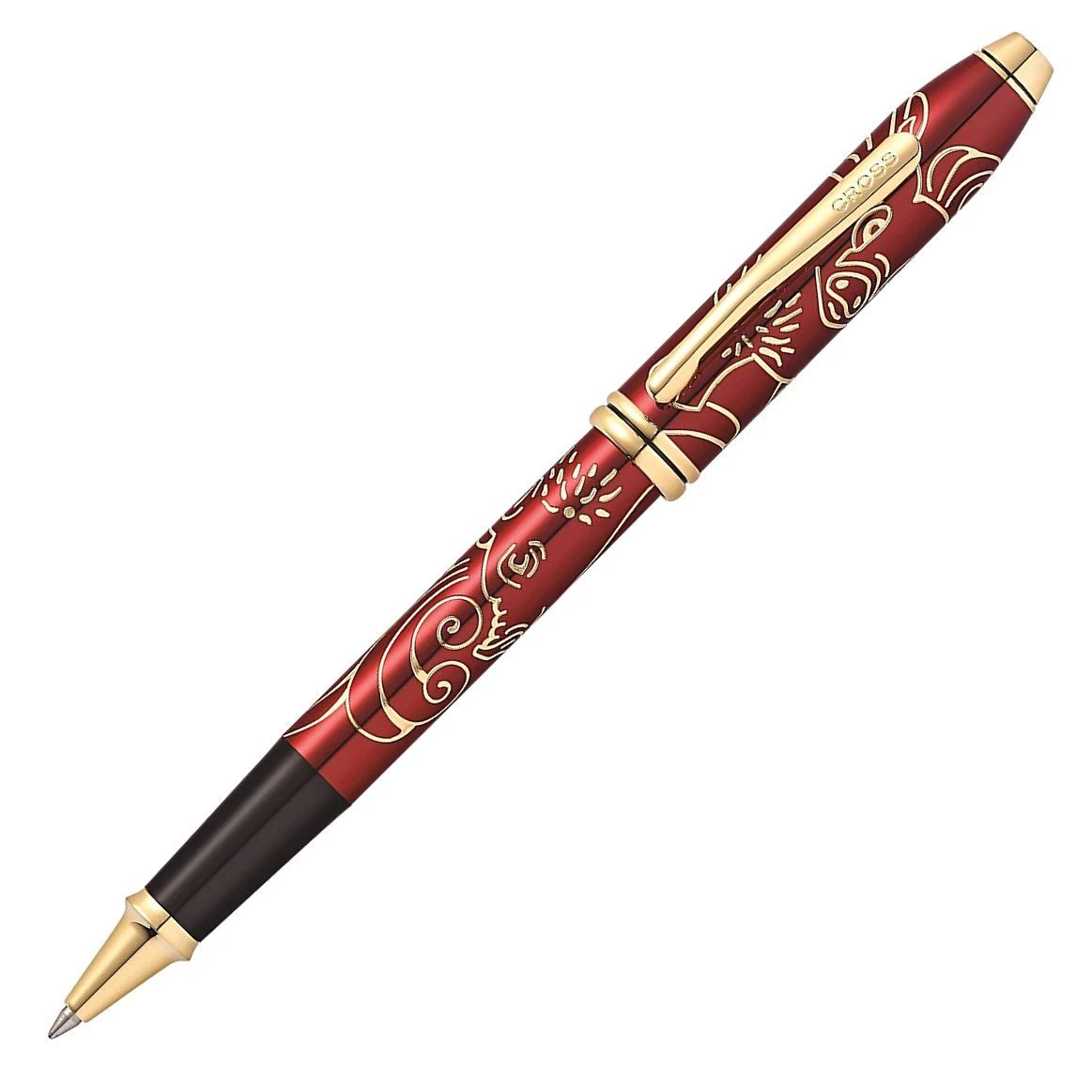 Cross® Cross Townsend 2019 Year Of The Pig Rollerball Pen, Red 3 Cross® Cross Townsend 2019 Year Of The Pig Rollerball Pen, Red
