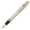 Cross® Cross Peerless 125 Fountain Pen, Medalist Chrome & Gold 1 Cross® Cross Peerless 125 Fountain Pen, Medalist Chrome & Gold -Noodlers Store b2c02a6b d5f5 593a b402 53b649176fba