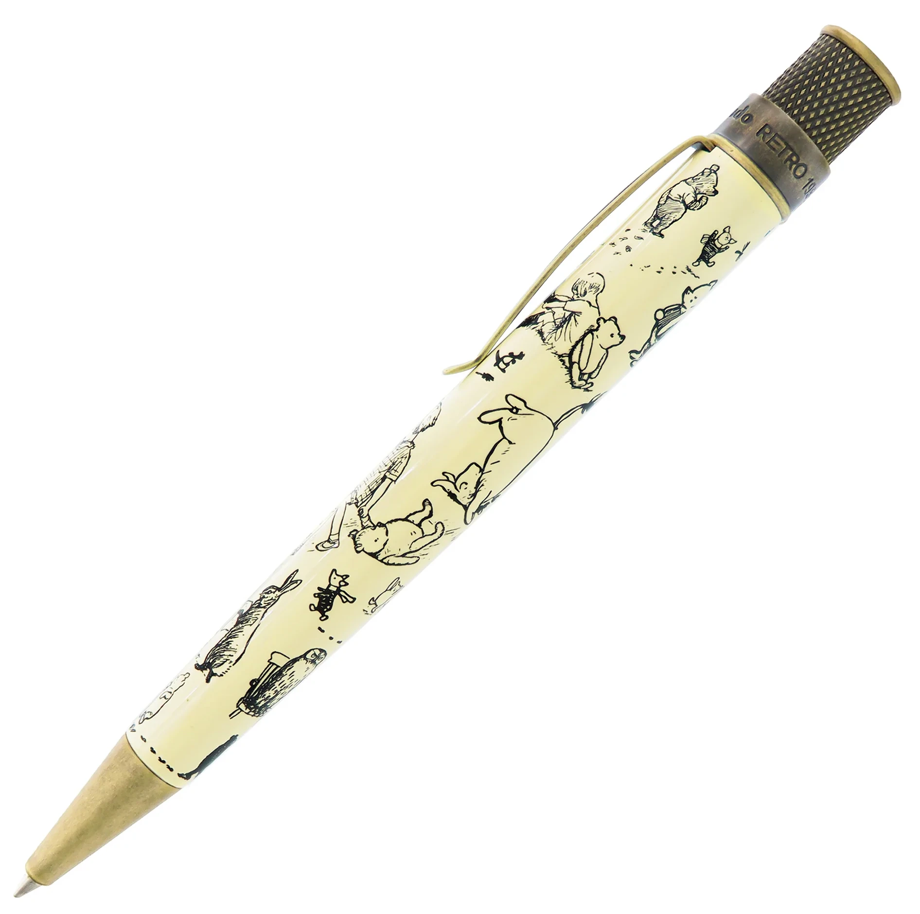 Retro 51 Tornado Rollerball Pen, A.A. Milne Winnie-the-Pooh 4 Retro 51 Tornado Rollerball Pen, A.A. Milne Winnie-the-Pooh - Image 2
