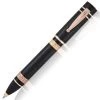 Nettuno 1911 Ballpoint Pen, Black Sands With Rose Gold Trim -Noodlers Store black sands rose gold bp 12674.1588654431