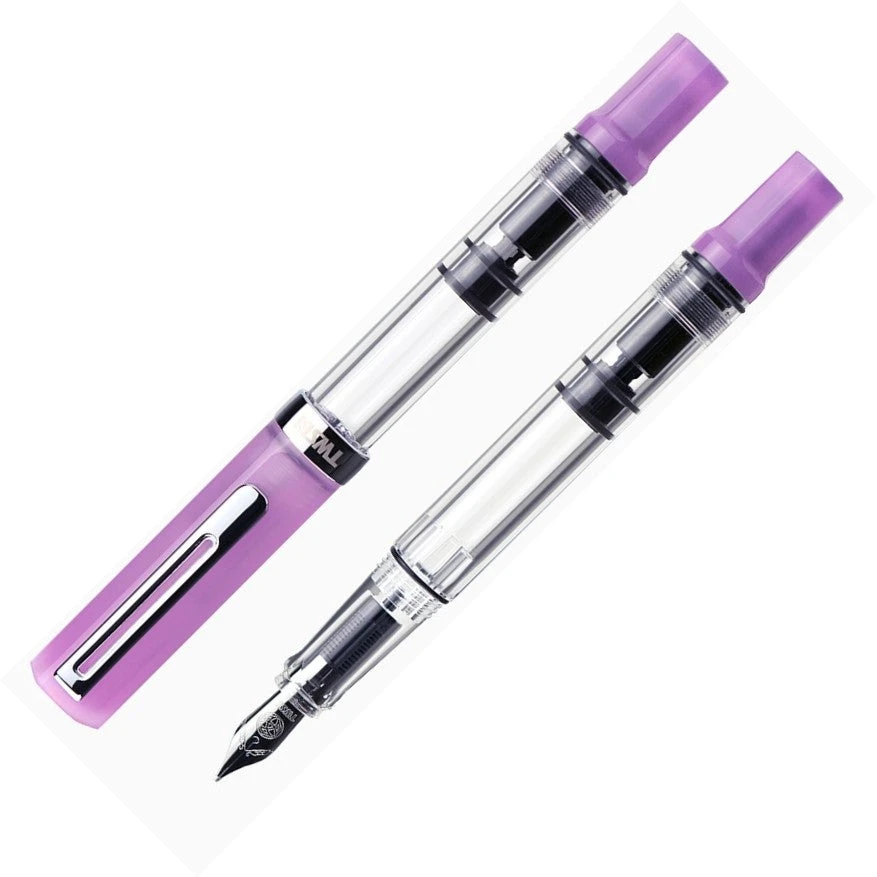 TWSBI Eco Fountain Pen, Glow Purple 3 TWSBI Eco Fountain Pen, Glow Purple