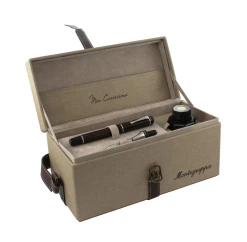 Montegrappa Limited Edition Mia Carissima Ebonite Fountain Pen, Brick Red 5 Montegrappa Limited Edition Mia Carissima Ebonite Fountain Pen, Brick Red -Noodlers Store c60fd1fd 033b 52db af6f 3580ec7b7718