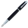 Monteverde Super Mega Carbon Fiber Fountain Pen, Chrome Trim -Noodlers Store carb1