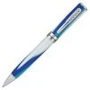 Conklin Stylograph Ballpoint Pen, Matte Finish, Arctic Blue -Noodlers Store ck stylograph matte polar white bp fs 03264.1557338995 0037cd7b c77d 443c b01e 89f0caa0f447