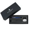 Diplomat Aero Fountain Pen Gift Set, Blue -Noodlers Store diplomatblue
