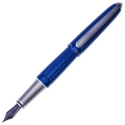 Diplomat Aero Fountain Pen Gift Set, Blue -Noodlers Store diplomatblue2