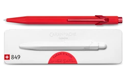 Caran D'Ache 849 Claim Your Style, Series 3, Ballpoint Pen, Scarlet Red