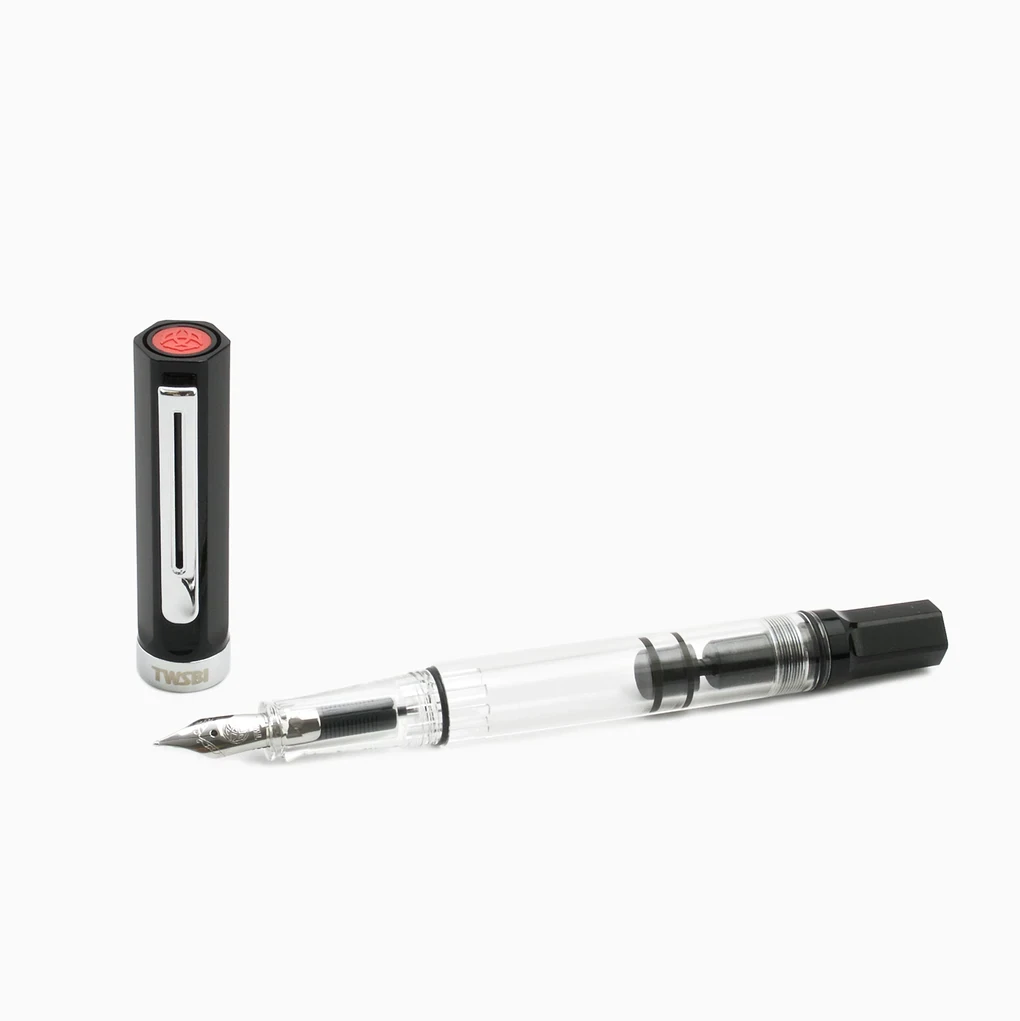 TWSBI ECO Black Fountain Pen 3 TWSBI ECO Black Fountain Pen
