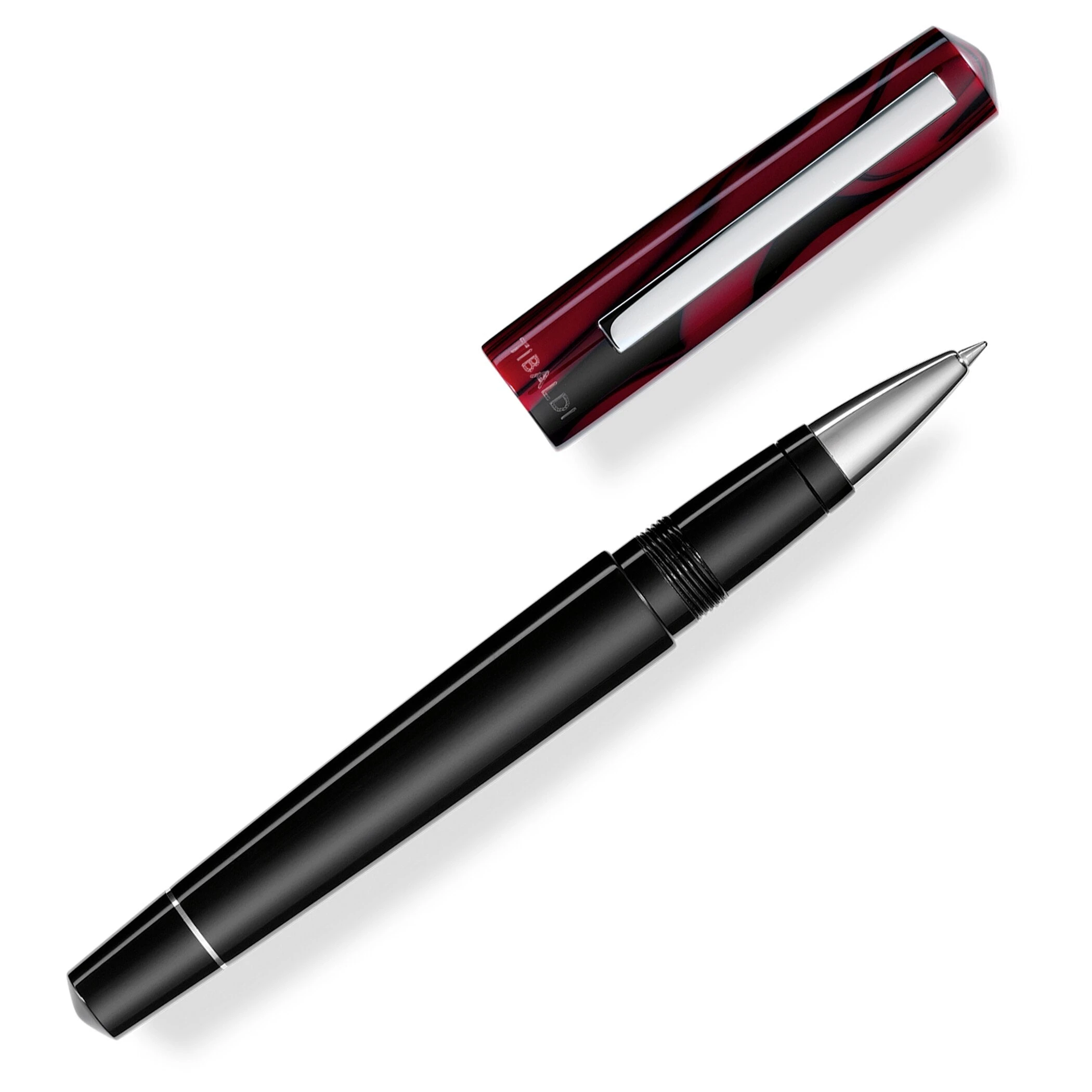 Tibaldi Infrangibile Mauve Red Rollerball Pen 2 Tibaldi Infrangibile Mauve Red Rollerball Pen
